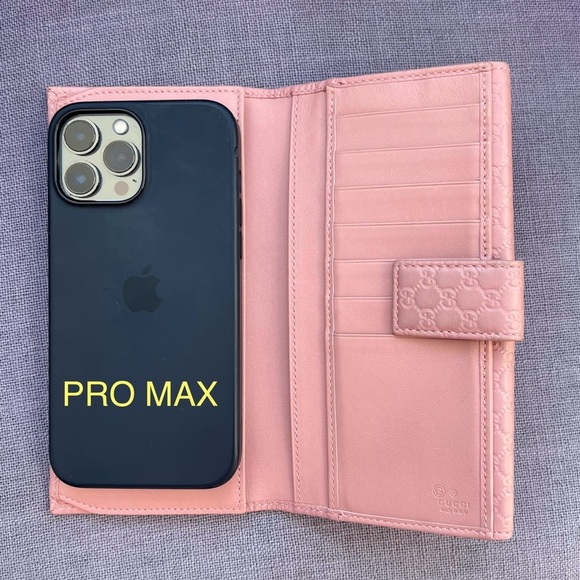 Gucci Micro guccissima Continental Flap Wallet Pink Sima leather - Picture 6 of 8